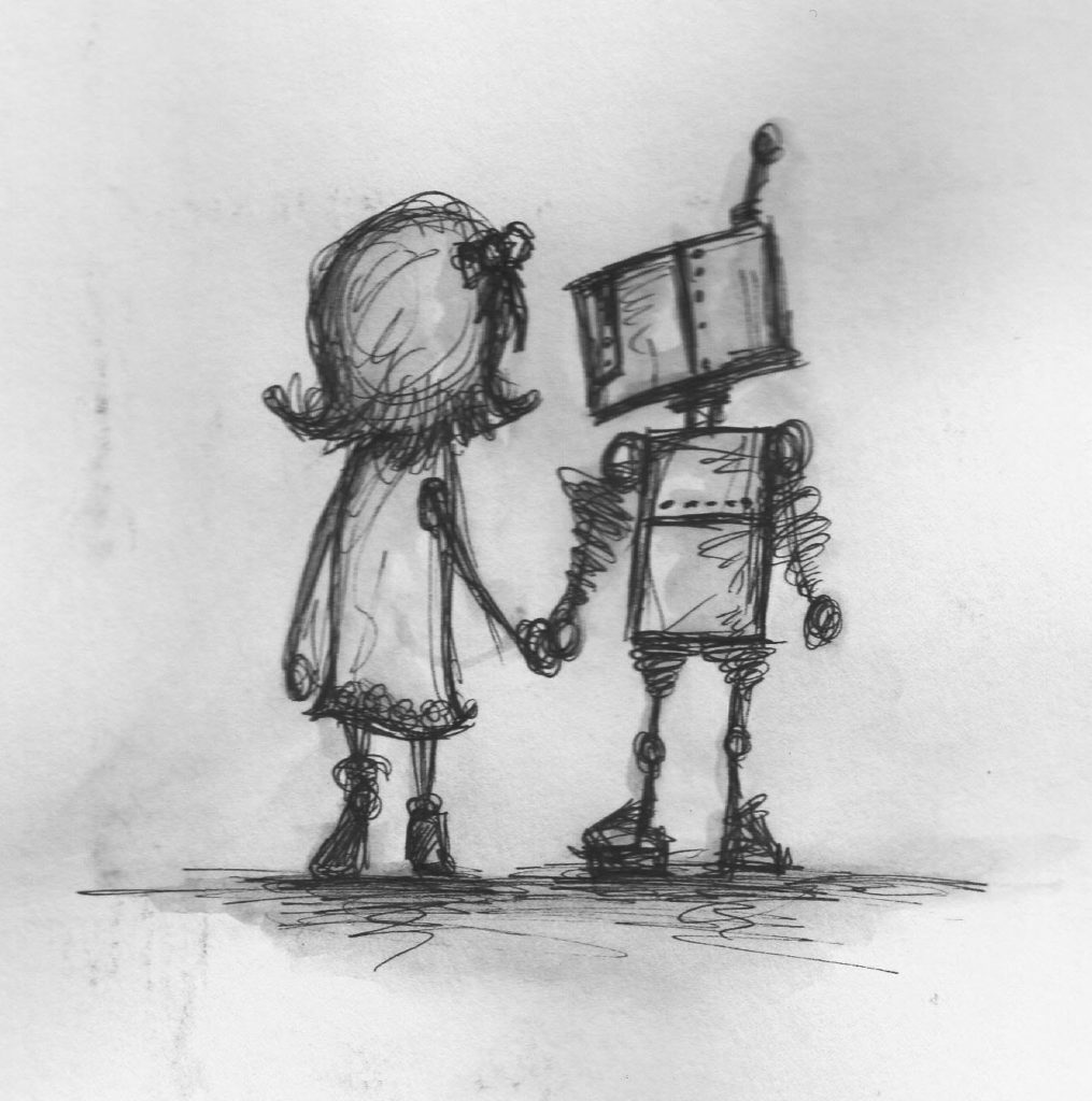 girl n robot